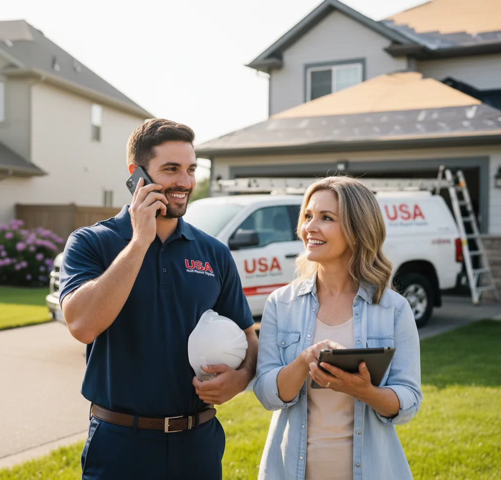 USA Roof Repair Experts customer support in Mooresburg